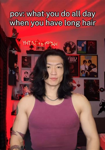 Long hair, don't care 💁🏻‍♂️ #hair #anime #jjk #fyp #explore