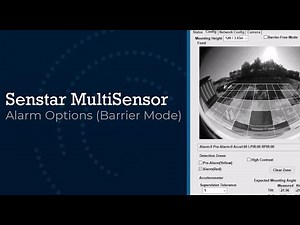 Senstar MultiSensor - Barrier Mode