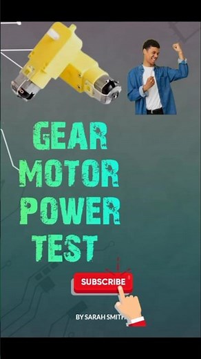 gear motor power test 💪💪 #anime N2 project maker