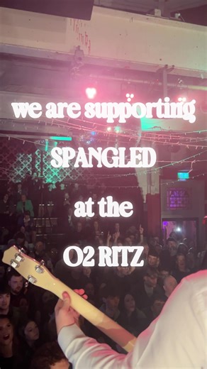 SUPPORTING SPANGLED AT THE RITZ - 28TH FEB We’re going to be playing alongside The Cavs supporting Spangled at their huge upcoming headline at the O2 Ritz, Manchester - gonna be a big night so don’t miss out! See you all there for our first Mancunian set of ‘26 x 📸: @photosbyrobbo #manchester #fyp #indie #band #montello