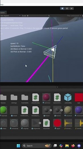 Object auto leveling example