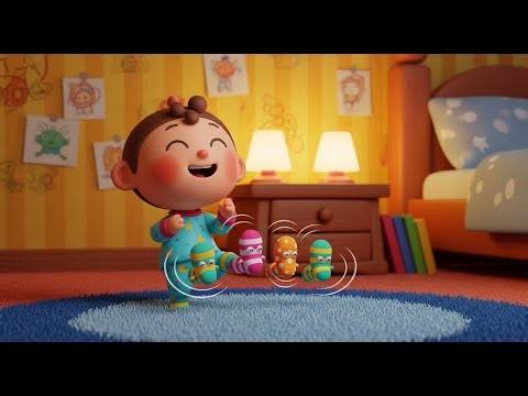 Mis calcetines aprendieron a bailar | Canciones Infantiles y Rimas para Niños