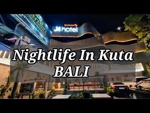 Kuta Bali Nightlife Walking Tour | Bars, Clubs & Street Vibes