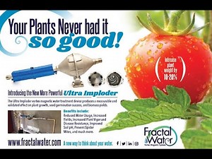 Tor Webster interview with Fractal Water CEO Jason Matozzo on the new Stainless Steel Ultra Imploder