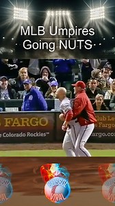 MLB Umpires Going NUTS #baseball #MLBB #MLB #mlbbhighlights | Beisbol Viral