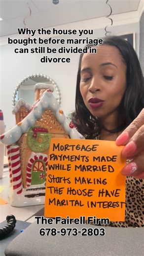 The Fairell Law Firm on Instagram: "In 2026 we have to stop saying “but it’s MY house” …learn why. #Divorce #Divorcelawyer #DivorceAtlanta"