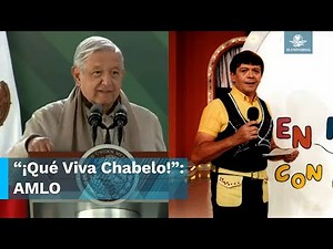 Así fue la vez que AMLO destacó a “Chabelo” y su programa “En familia”