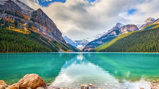 Lake Louise proved to be more than a postcard location