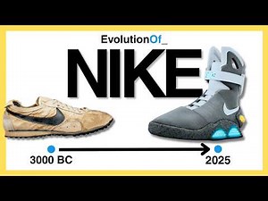 Evolution Of NIKE SHOES | 1972 - 2025 | Chronological Timelapse