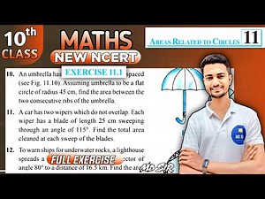 Class 10 Maths Chapter 11 | Areas Related to Circles | Exercise 11.1 Solutions