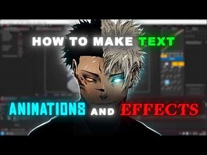 How To Create Text Animations And Effects | After Effects Tutorial