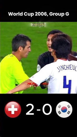 South Korea vs Switzerland World Cup 2006 Group G