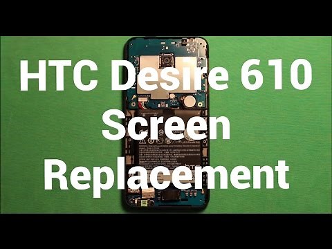 HTC Desire 610 Screen Replacement Repair How To Change