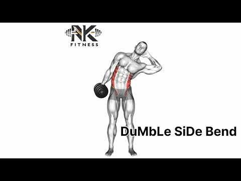 Dumbbell Side Bend | Perfect Form & Oblique Workout @NoorAlamKhan.Fitness