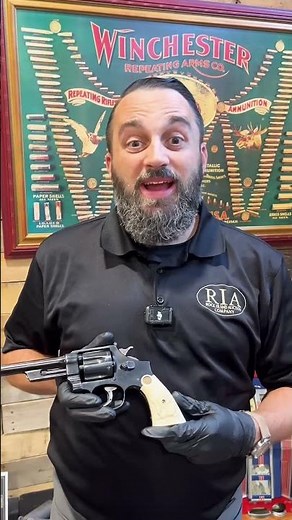 The Smith & Wesson Triple-Lock with Carved Grips