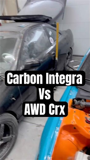 AWD K20 Turbo CRX vs Supercharged V6 Integra 😳 Which Wins?!