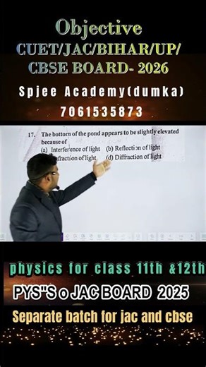 Crash course physics class 2th jac board