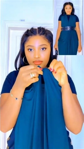 Fashion hacks: How to make a dress without sewing #shorts