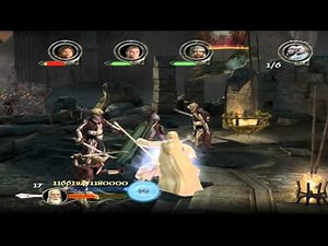 Lotr: Return of the King - All Gandalf Combos