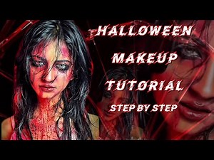 Jennifer’s Body Halloween Makeup Tutorial ✨ Step By Step🎃