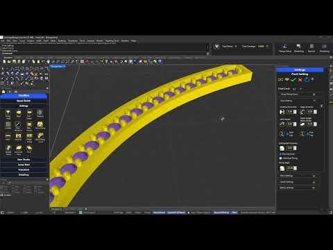 Learn TiaraCAD : 13. Pave Setting