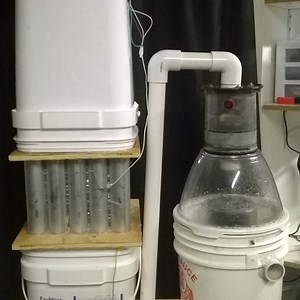 Household Electrically Enhanced Wet Scrubber