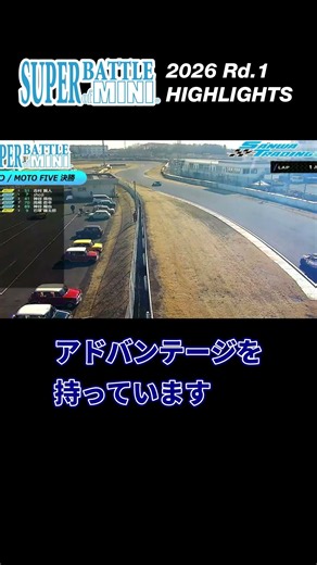 SUPER BATTLE of MINI 2026 Rd.1 HIGHLIGHTS 02 #SBoM #TsukubaCircuit #classicmini #motorsport