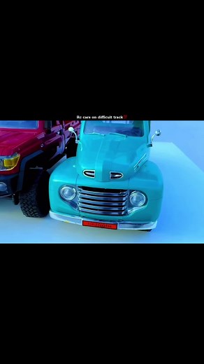 Challenging Remote Control Car Race on a Difficult Track