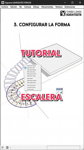 Sketchup 2021 Plugin s4u-Stair Tutorial