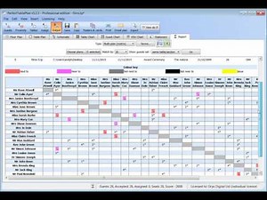 Assigning seats for multiple events with complex constraints