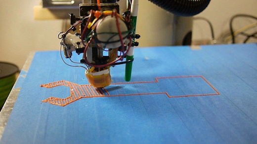 Scara Robot 3D ABS Printer