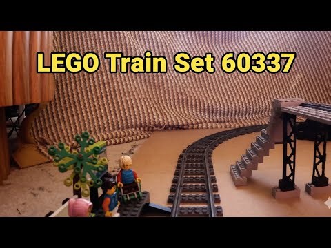 Lego Train Set 60337 with a GoPro 13 attached to the top ✨ #lego