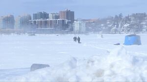 Heavy snow and slush create dangerous conditions on local lakes