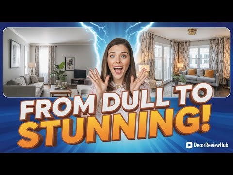 5 Patterned Curtains to Transform a Dull Living Room