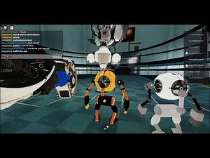 Roblox Portal Roleplay Pt.8 The Path to GLaDOS Chamber ft.WHeATOS