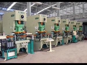 automatic cnc pressing line for car parts , Number control press hole machine