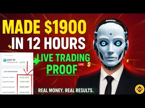 binance trading bot / +130% profit per day / best crypto bot