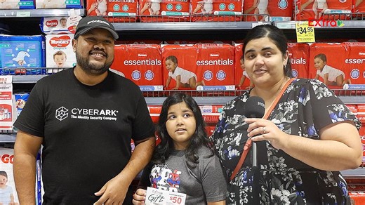 🎉 Follow to Win with Extra! 🎉 This week at our Laucala branch, Lailanie surprised one lucky shopper with a $50 Extra Shopping Voucher 🛒💸 just for following us on social media! Want to be our next winner? 👀 👉 Follow us on Facebook, Instagram, TikTok & Viber (any 3 out of 4 counts!) 👉 Show us you’re following when asked in-store 👉 Walk away with a $50 voucher - just like that! 🎁 Don’t miss out… Follow Extra today and YOU could be next! ✨ | Extra Supermarket