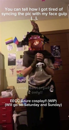 EECC Azure cosplay!! Ill go with it in the weekend :P #meme #trend #forsaken #cosplay #fyp #flop