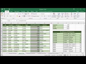 431 How to create a histogram in Excel 2016 avi