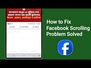 How to Fix Facebook Scrolling Problem Solved | New Update 2025