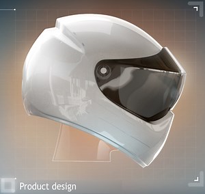 LiveMap, Motorcycle Helmet with a Built-in Navigation System & Display