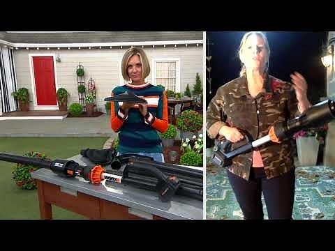 WORX Leaf Jet 20V Compact Blower with Gutter Kit on QVC