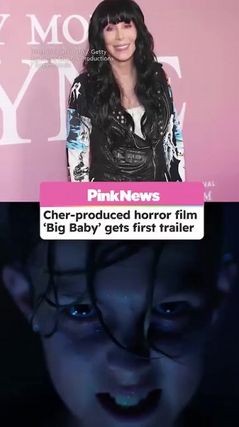 Cher and Chaz Bono team up for bloody new horror film Big Baby, and it's a scream!