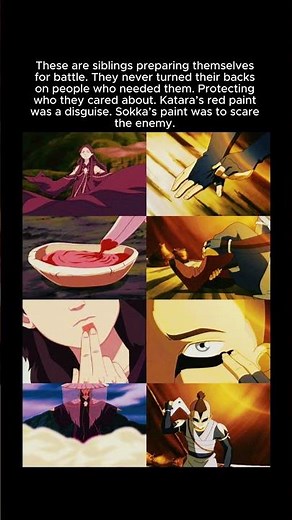 Sokka and katara suiting up #avatarthelastairbender