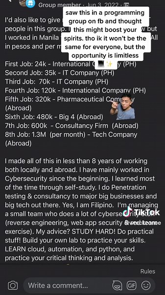 won’t be the same for everyone but dreaming ain’t illegal #fyp #foryou #bsit #bscs #coding #programming