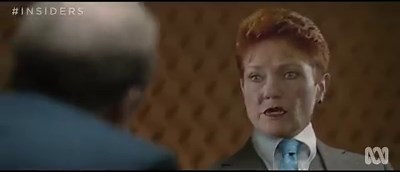 254K views · 2.3K reactions | WATCH: After a disastrous week, Pauline Hanson and One Nation debrief Central Intelligence on their recent incident of international skulduggery and sauce. | Insiders ABC | Facebook