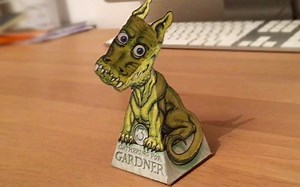 Dragon : une illusion d'optique à imprimer - KULTT