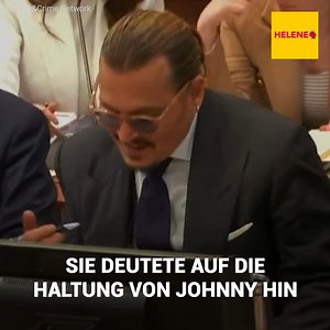 98K views · 454 reactions | Während des Prozesses zwischen Amber Heard und Johnny Depp sagte Heard, sie glaube, dass ihr Ex-Partner sie nicht ansehen werde, weil er schuldig sei und lüge. Die Schauspielerin sagte, dass sie im Gegensatz zu Depp kein Problem damit habe, ihm in die Augen zu sehen, denn sie hätte es geschafft, ihn zu überleben. | Helene | Facebook