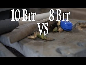 10 bit vs 8 bit field test